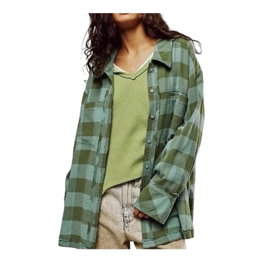 We The Free So Long Summer Plaid Top